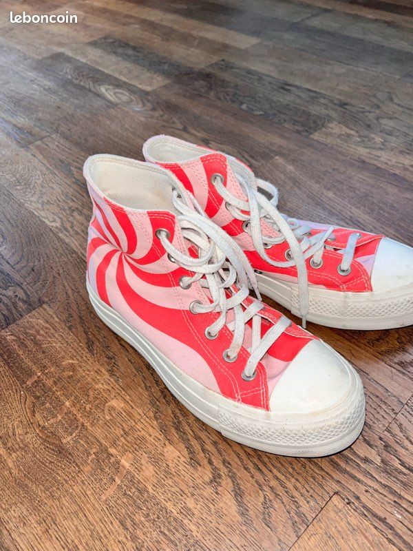 Converses roses (image 3)