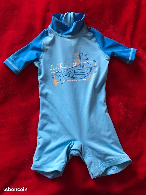 Decathlon Combi Anti Uv Bebe Garcon Anti Uv Maillot De Bain