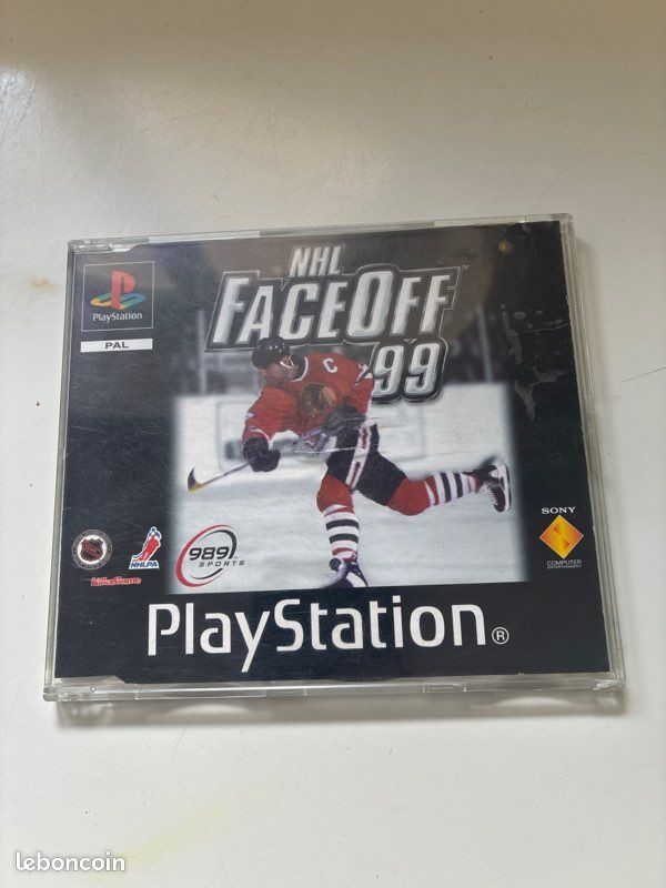 NHL face off 99 PlayStation 1 (image 1)