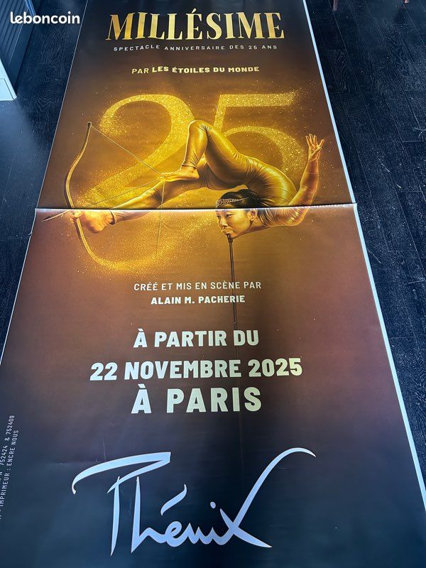 Affiche 130/350 « cirque Phénix millésime 25 ans » (image 2)
