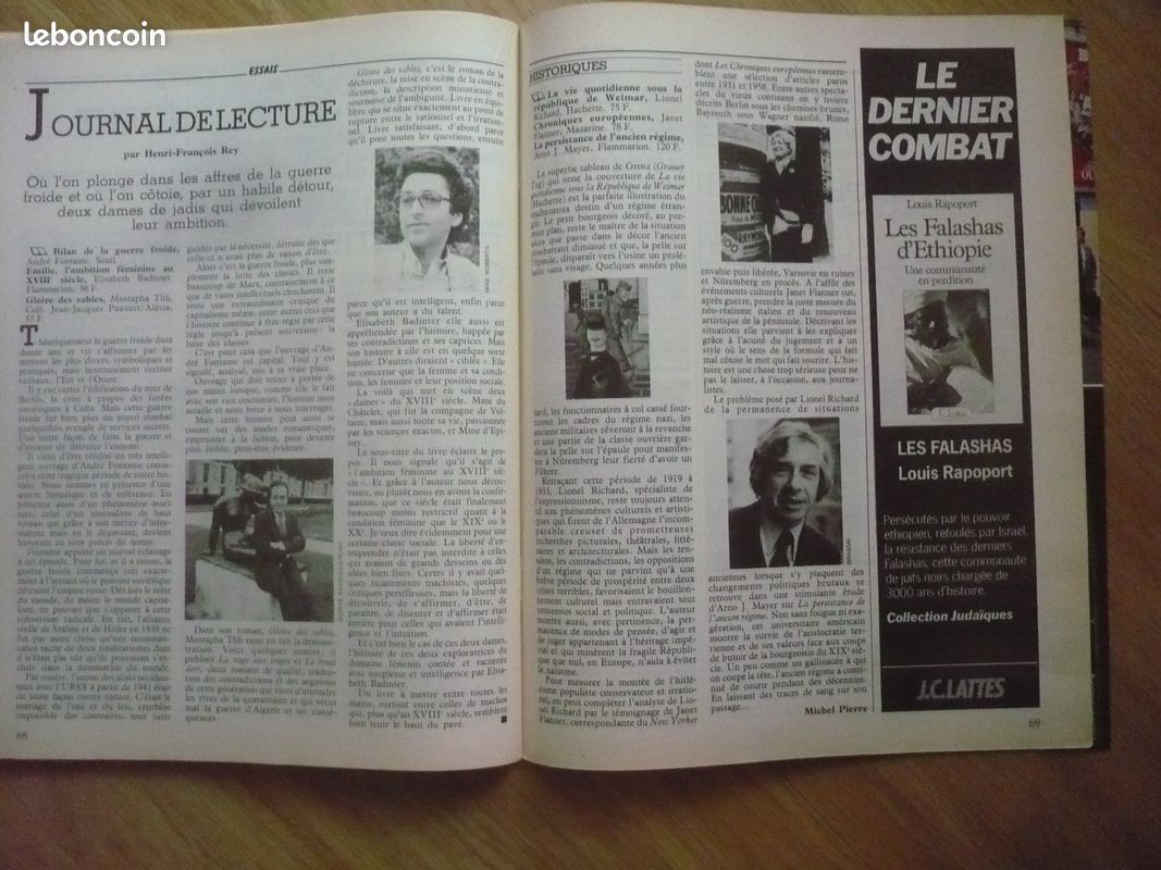 MAGAZINE LITTÉRAIRE N° 195 - AFRIQUE NOIRE : L’autre littérature d’expression française - Mai 1983 - (image 11)