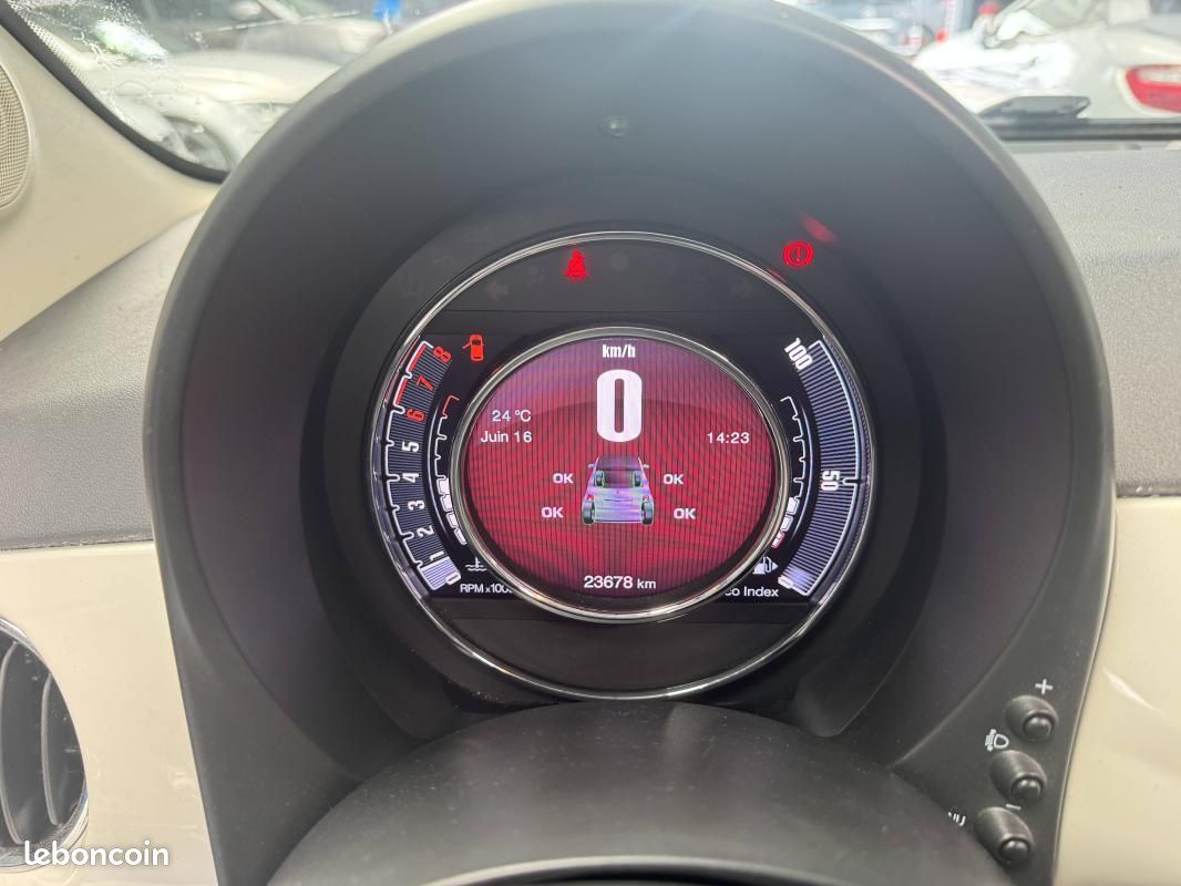 Fiat 500C 1.2 8v 69ch Eco Pack Lounge (image 19)