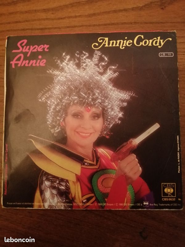 Disque vinyle 45 tours annie cordy (image 1)