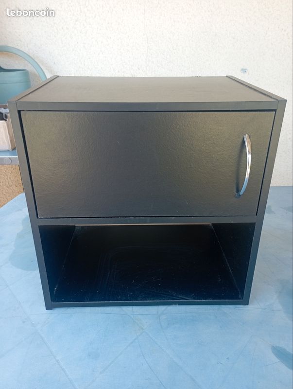 Table de chevet noire ikea (image 3)