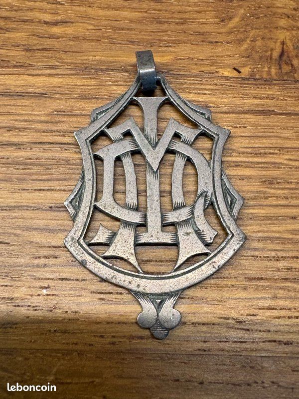Broche Vintage RIF Stella Alpina 1950 - Insigne Blason Suisse, Métal, Occasion Correcte