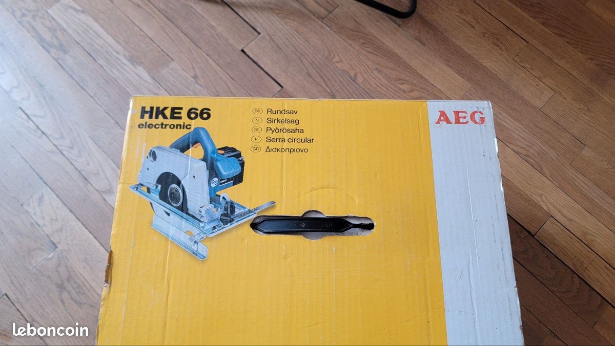 Scie circulaire AEG HK 66 (image 1)