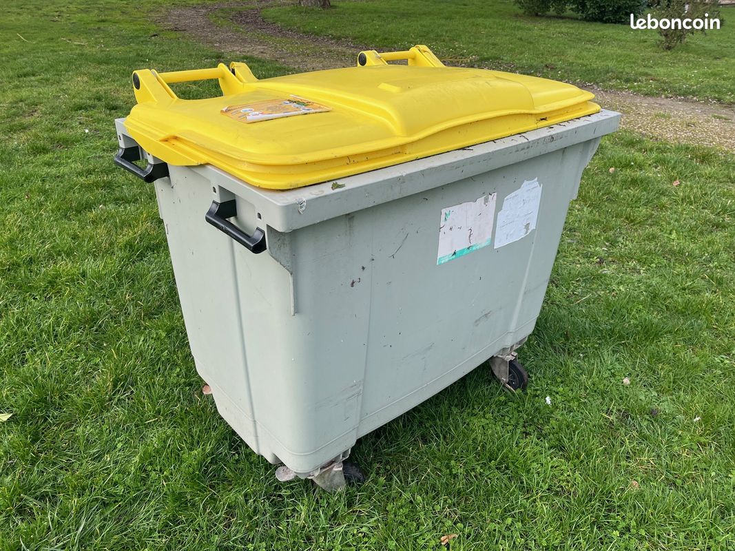 Conteneur Jaune 660 litres (image 2)