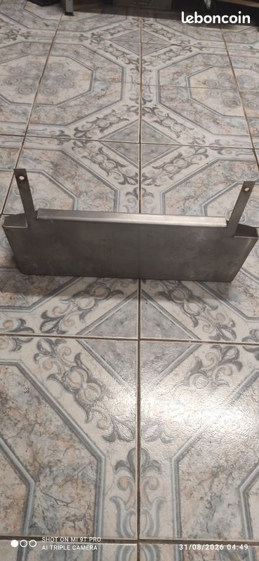 3 porte jardinières en inox 49/19/15 (image 2)