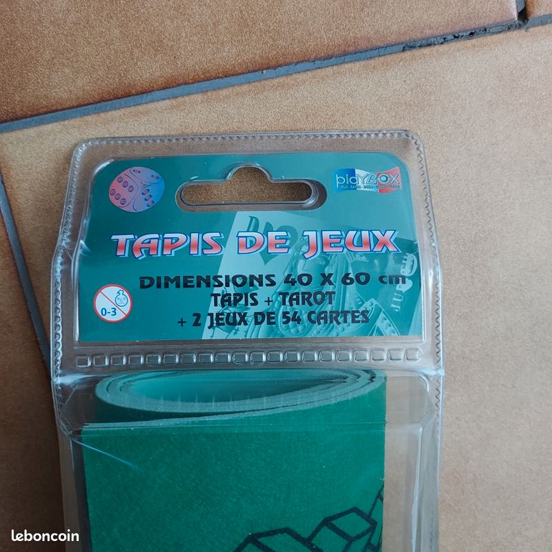 Tapis de jeux de cartes+ jeux de cartes (image 4)