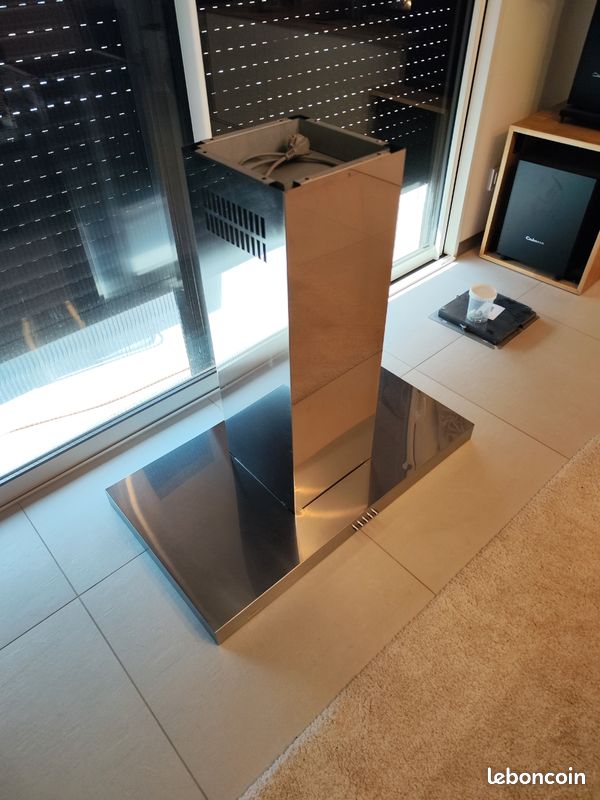 Hotte aspirante îlot Airforce HIBOX 90 EK - M3538 - Inox (image 3)
