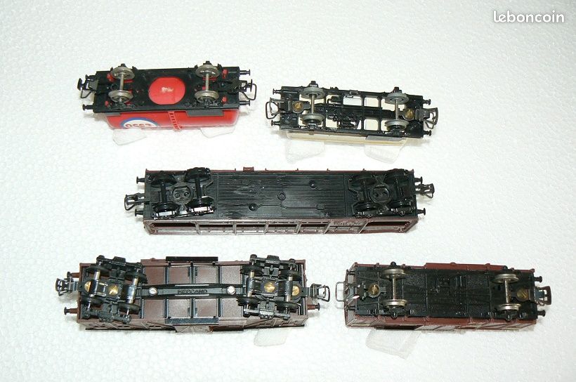 Jouef - 1Lot, de 5 wagons HO , dont, 1 , Hornby (image 2)