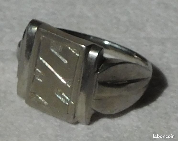Chevaliere "hg" homme (image 1)