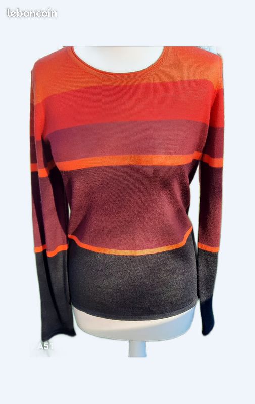 Pull à encolure asymétrique - Encolure asymétrique - Manches longues
