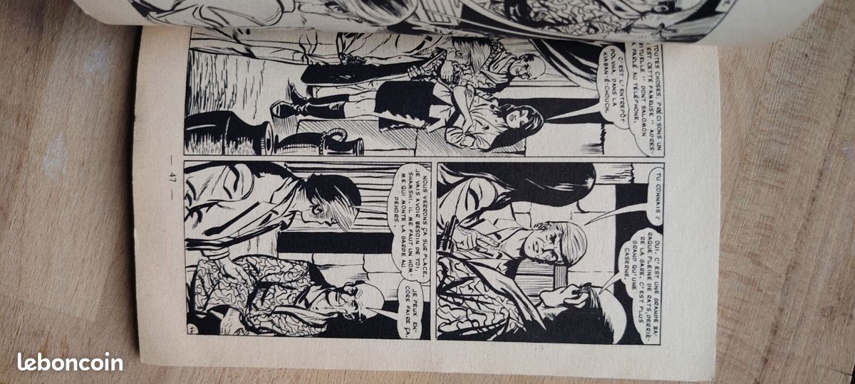 Bd Face d'ange N 20 Les Mâchoires du Piège Comics pocket (image 3)