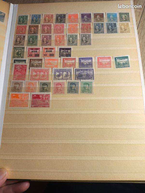 Album Briefmarken - Collection Timbres Asie (Chine, Japon, Hong Kong) (image 5)