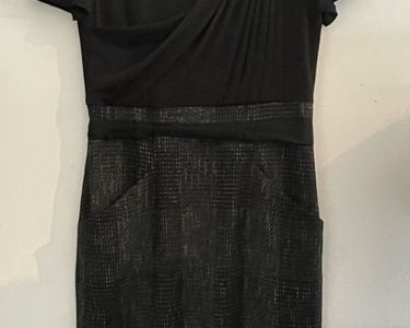 Robe MANOUKIAN Taille 44 / XXL Noir - Occasion Très Bon État