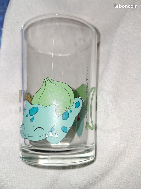 1 verre pokemon bulbizarre(hj) (image 2)