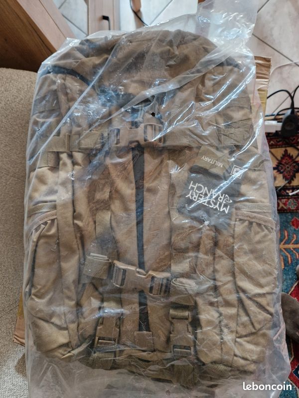 Mystery Ranch 3DAP coyote brown neuf black zip (image 5)