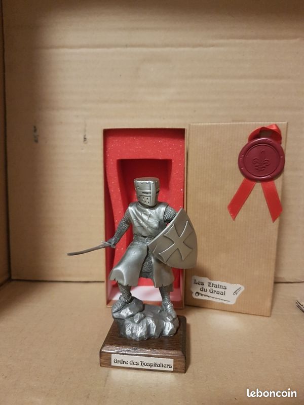 Figurine En étain Les Étains Du Graal - L'Ordre Des Hospitaliers - Neuve