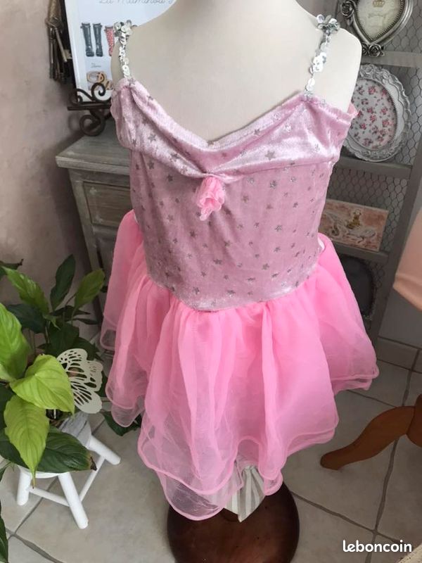Robe déguisement ( bretelle en sequins ) taille 2 / 3 ans (image 1)