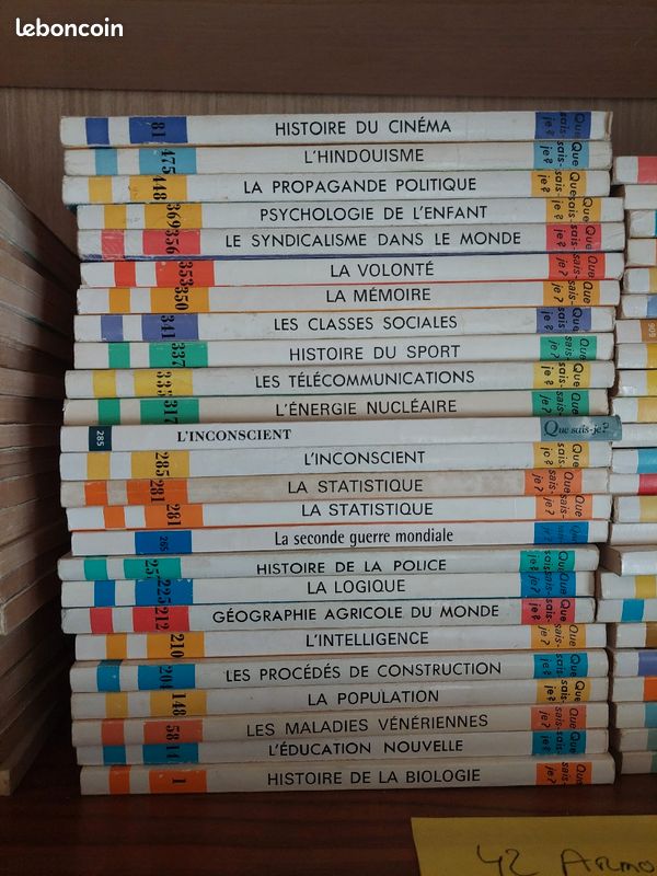 Vide bibliothèque de Que sais je OFFRE SPECIALE 10 livres min (image 2)