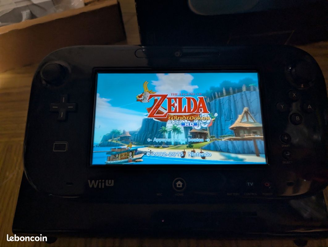 Nintendo Wii U 32 Go Mario Kart 8 Premium Pack + Zelda Wind Waker HD – Boîte (image 7)