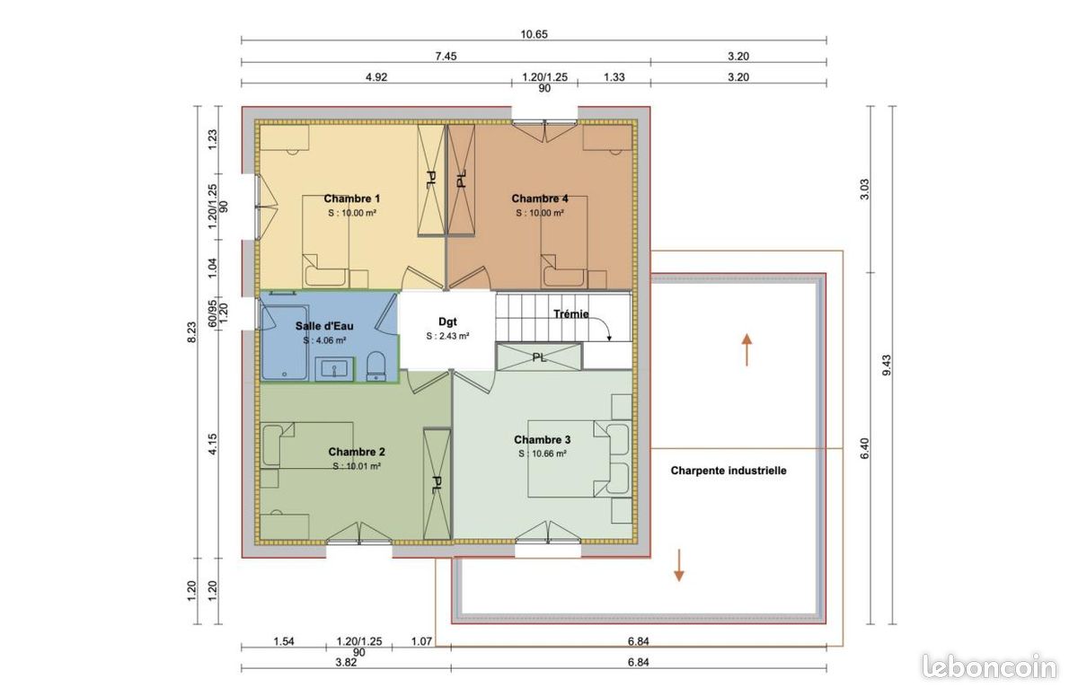 Maison 4 pièces 94 m² (image 7)