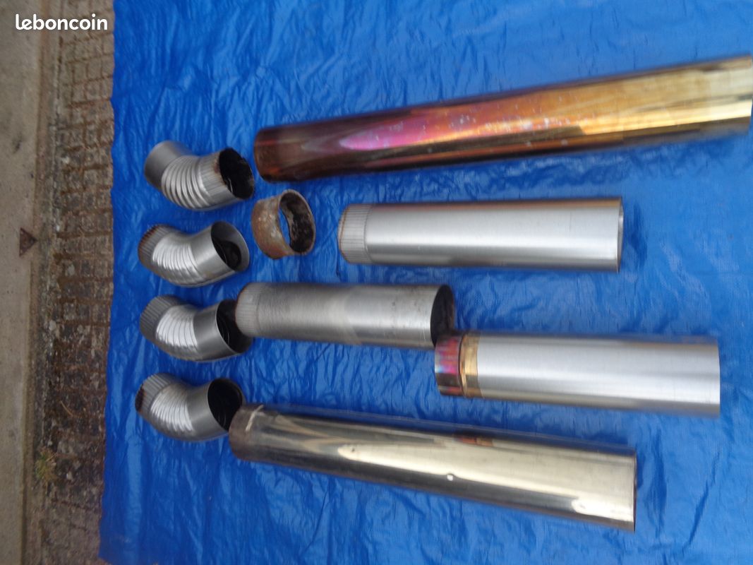 Tuyaux de poele diam 125 (image 2)
