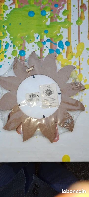 Miroir fleur à peindre soi-même (image 2)
