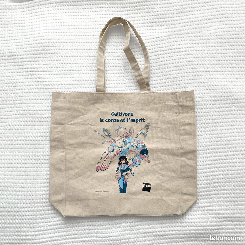Tote bag Manga Radiant – Tony Valente x Fnac – Neuf, coton imprimé