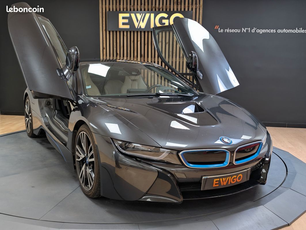BMW I8 COUPE 1.5 362h 230 - HARMAN KARDON + CUIR BLANC + JANTES W (image 1)