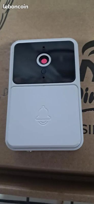 Sonnette Vidéo Intelligente Smart Home - Boîte Ouverte, Communication 2 Voix, Alerte Sur Téléphone