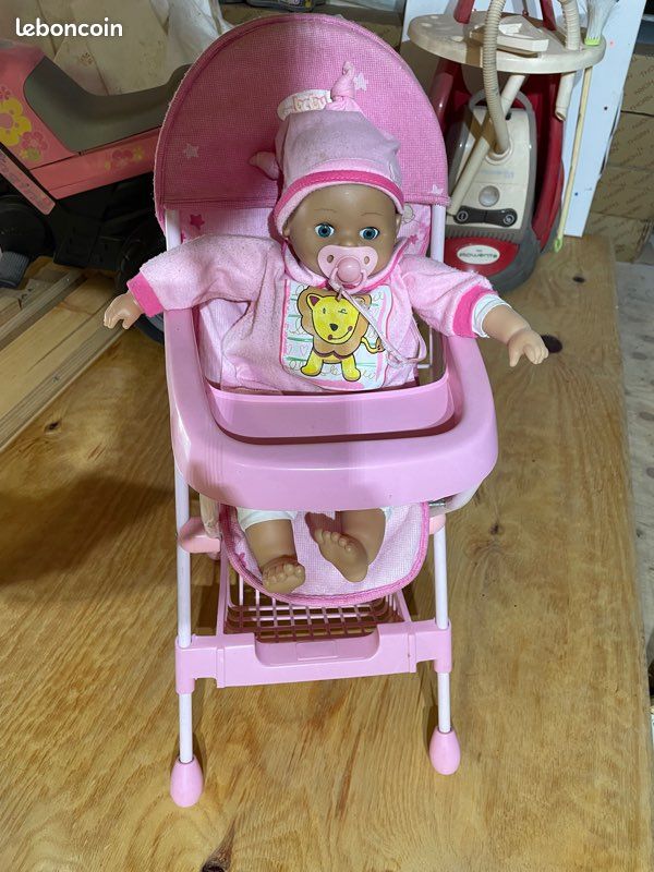 Bebe et chaise haute (image 2)