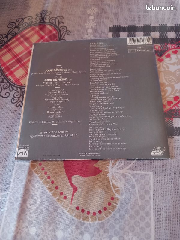 Vinyle Elsa, jour de neige (image 2)