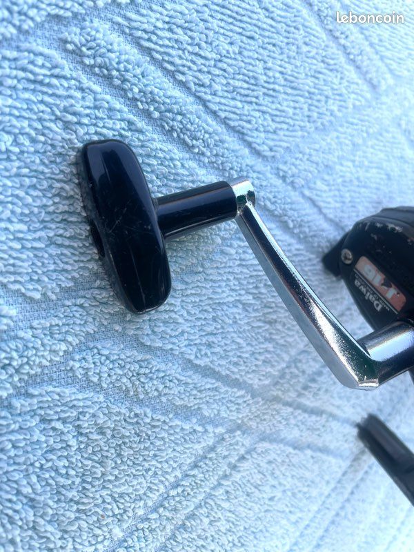 Vintage Daiwa J-13 - Moulinet à lancer léger Mark Of Precision Noir