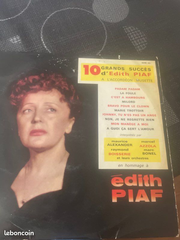 Vinyle 33 t Edith Piaf (image 1)