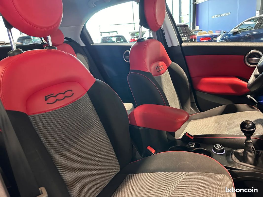 FIAT 500X 1.4 140ch POPSTAR - 2016 - 129 000 km - DISTRI OK - SUIVI COMPLET - 1ÈRE MAIN (image 9)