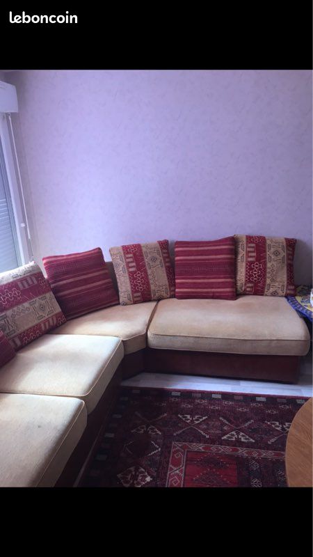Vends salon d’angle et convertible (image 2)