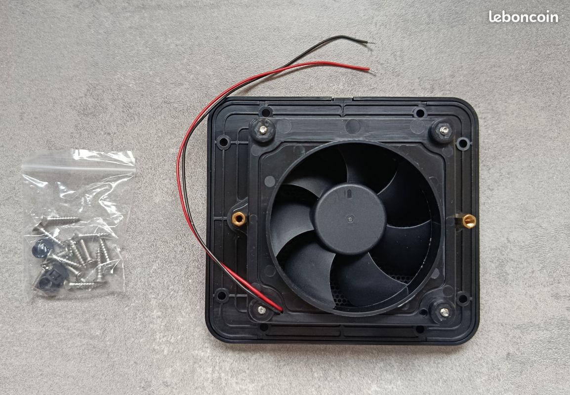 Ventilateur D'extraction Latéral 12V - Petit Format Pour Aération - Neuf