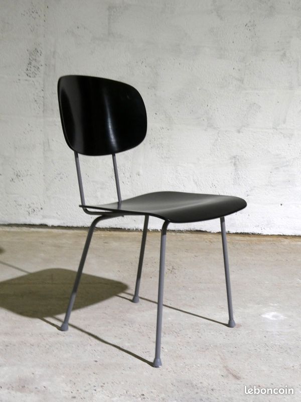 Chauffeuse vintage modèle 116 de Wim Rietveld pour Gispen, 1950 (image 4)