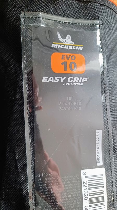 MICHELIN 008310 Easy Grip Evolution Chaîne à Neige Composite, EVO