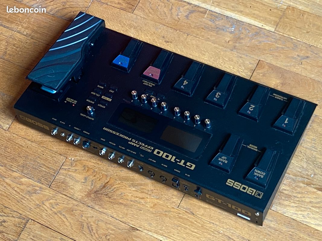 BOSS GT-100 – Multi-effets guitare professionnel – État neuf (image 5)