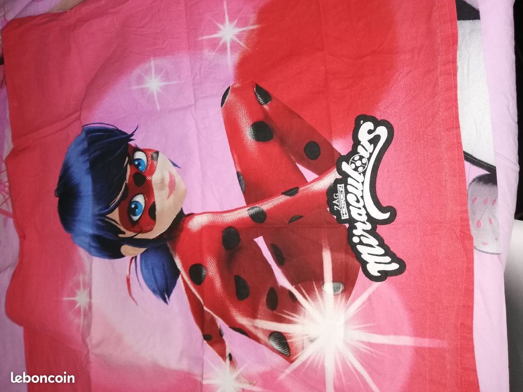 Housse de couette enfant miraculous (image 2)