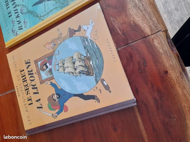 Tintin: 託し le secret de la licorne フランス語版 