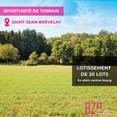 Terrain 488 m² SAINT JEAN BREVELAY