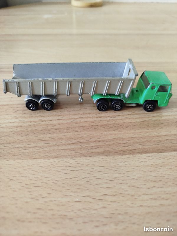 Camion Majorette Bernard Chaines – Miniature Métal 1:100 – Collection état Correct