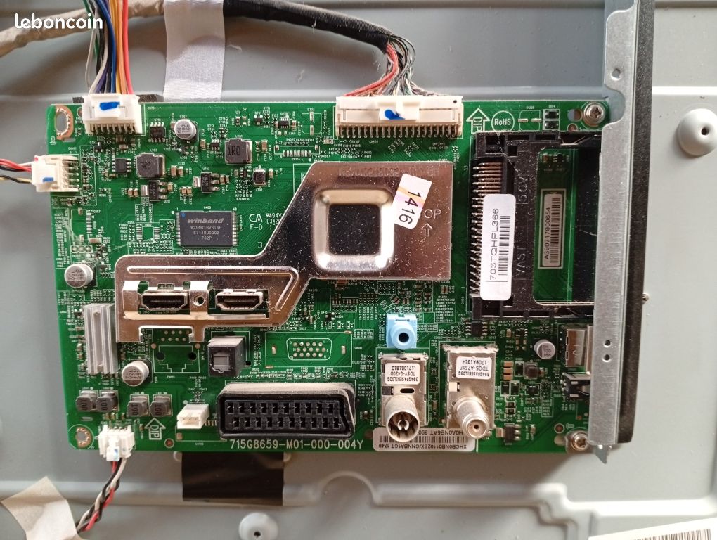 Carte Mère Philips 715G8659-M01-000-004Y D’occasion Pour Pièces Détachées