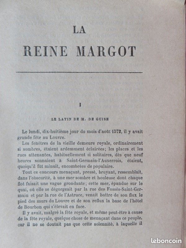 La reine Margot - Tomes 1 et 2 - Alexandre Dumas - Calmann-Levy - 1953 (image 7)