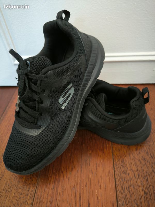 Baskets Skechers 36 noir (image 7)
