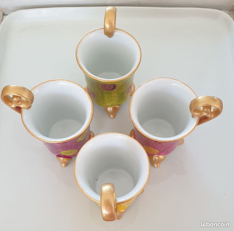 Tasses à café deco main (image 3)